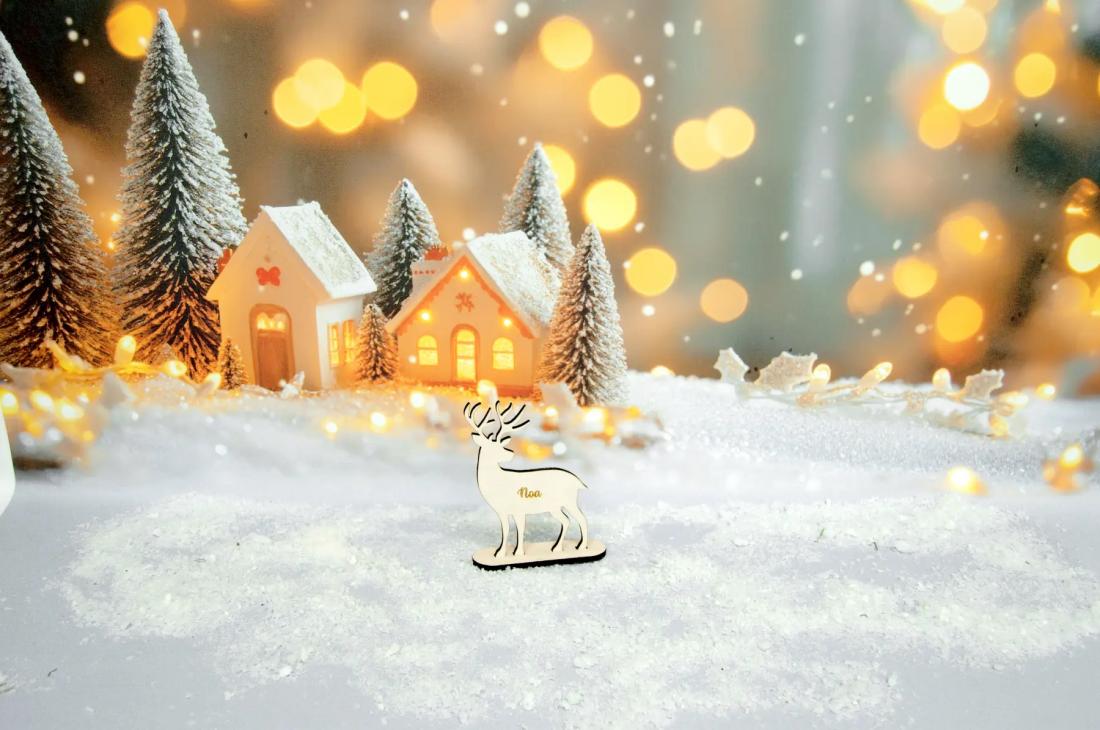 Décoration Renne Noël - Dasher