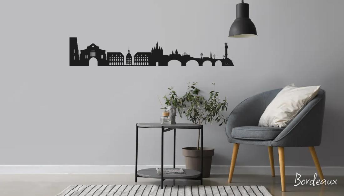 Déco Skyline - ville de Bordeaux