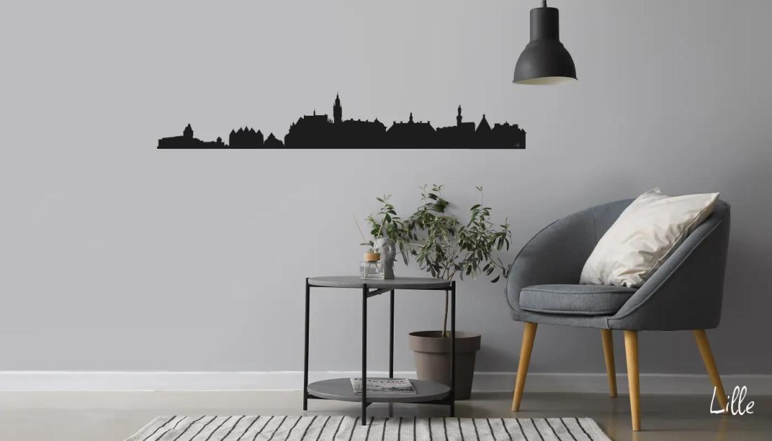 Déco Skyline - ville de Lille