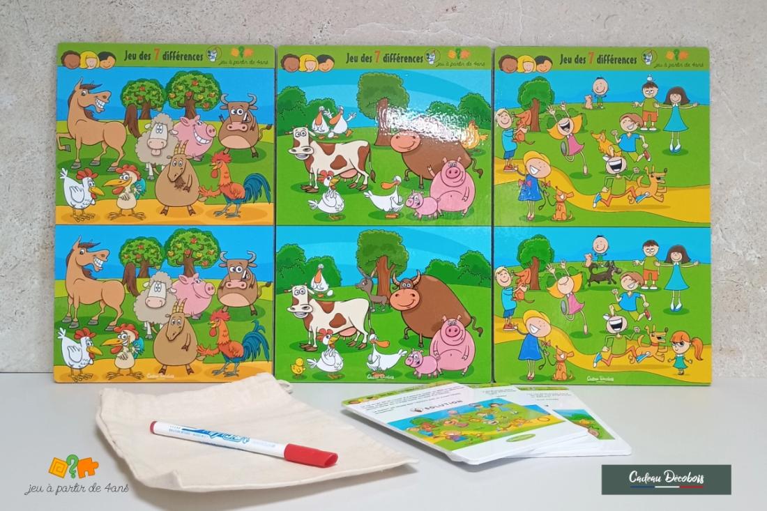 Jeu des 7 différences