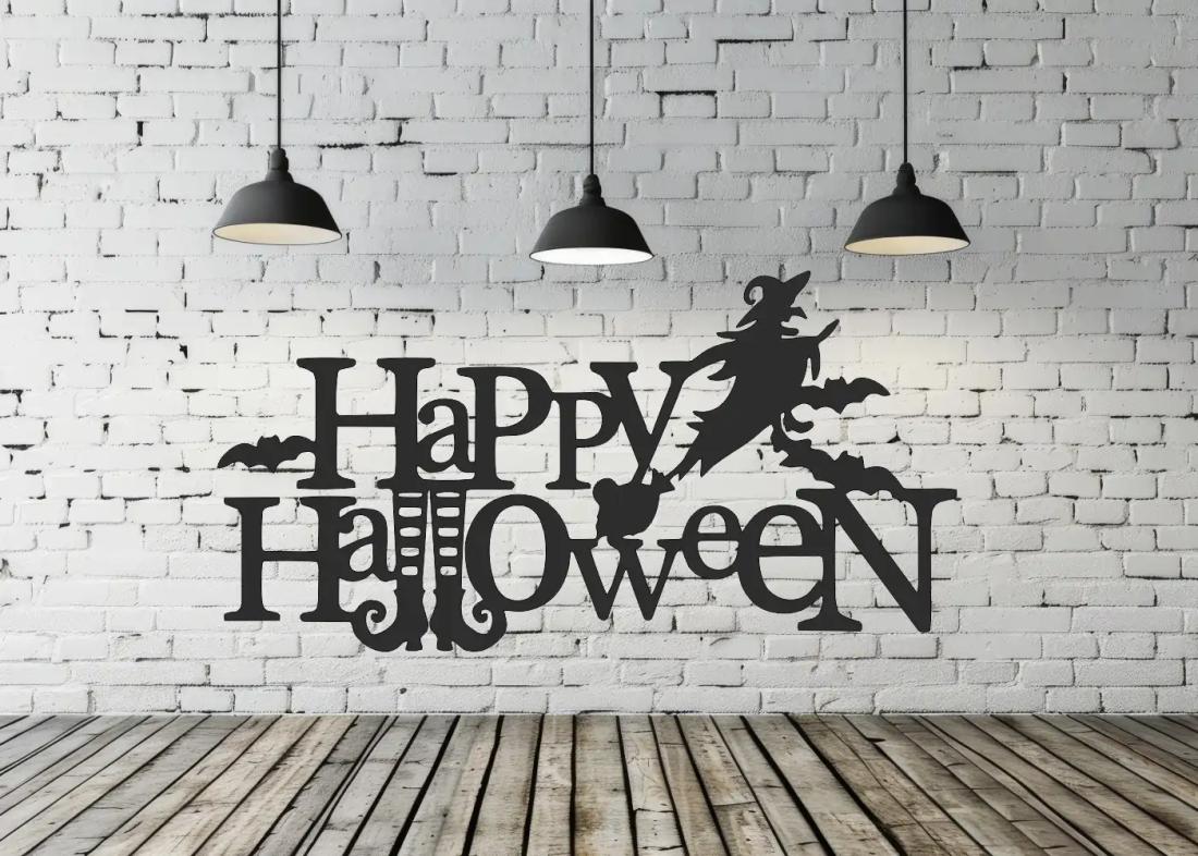 Déco lettrage Halloween