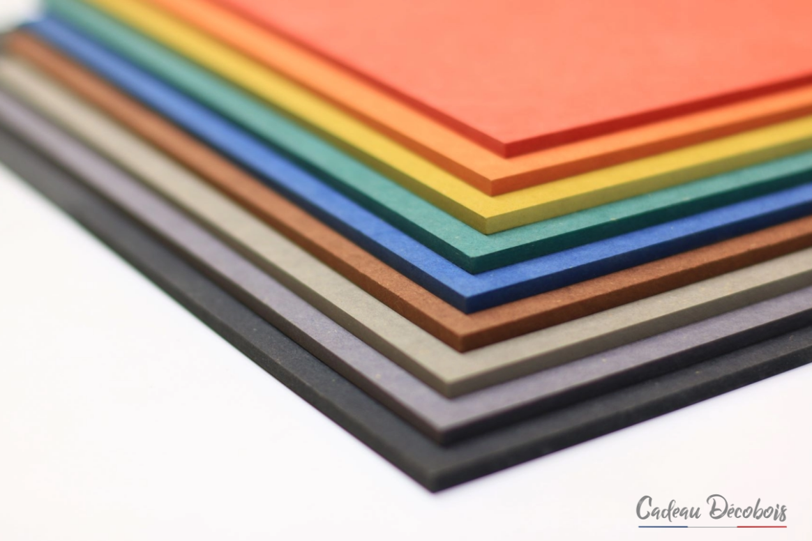 panneau mdf couleur teinté masse Forestcolor