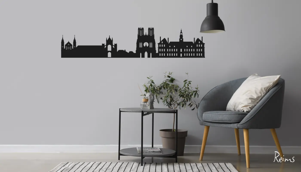 skyline Reims en Fibracolor